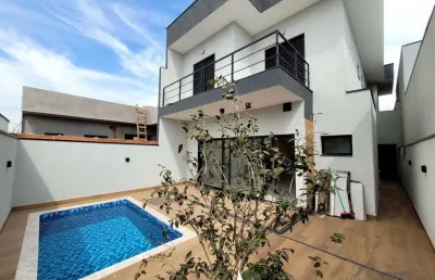 Casa em condomínio fechado com 4 quartos à venda na avenida presidente juscelino kubitschek de oliveira, --, parque brasil 500, paulínia, 200 m2 por r$ 1.590.000