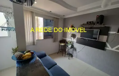 Apartamento com 2 quartos à venda na rua argemiro cesarino leite, 00, praia dos namorados, americana, 50 m2 por r$ 190.000