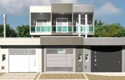Casa com 2 quartos à venda na rua roberto jensen 221, jardim terramérica i, americana, 150 m2 por r$ 340.000
