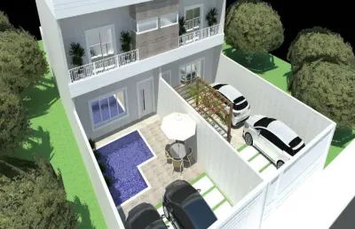 Casa com 3 quartos à venda na roberto jensen 221, jardim terramérica i, americana por r$ 680.000