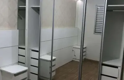 Apartamento com 2 quartos à venda na rua ângelo ortolan, 150, loteamento industrial machadinho, americana, 61 m2 por r$ 220.000