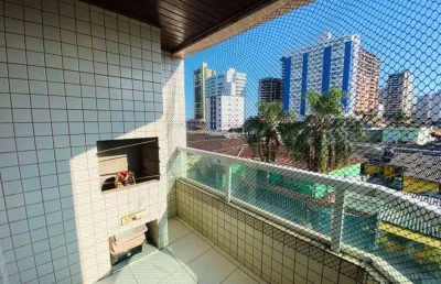 Apartamento à venda, 68 m² por r$ 430.000,00 - vila guilhermina - praia grande/sp