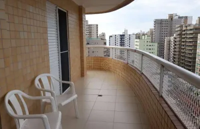 Apartamento à venda, 114 m² por r$ 590.000,00 - tupi - praia grande/sp
