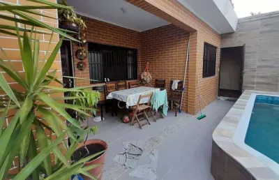 Casa com 4 dormitórios à venda, 162 m² por r$ 900.000,00 - caiçara - praia grande/sp