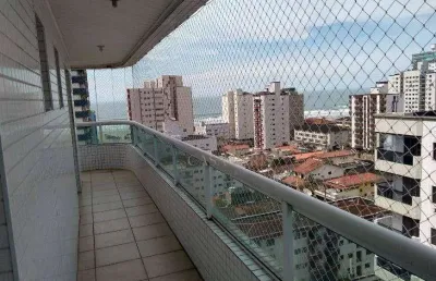 Cobertura à venda, 170 m² por r$ 1.000.000,00 - vila guilhermina - praia grande/sp
