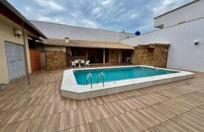 Casa à venda, 308 m² por r$ 3.200.000,00 - canto do forte - praia grande/sp