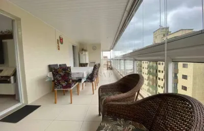 Apartamento com 3 dormitórios à venda, 130 m² por r$ 950.000,00 - tupi - praia grande/sp