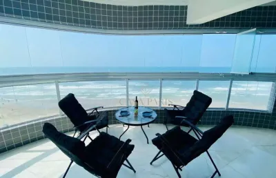 Apartamento com 2 dormitórios à venda, 96 m² por r$ 1.300.000,00 - caiçara - praia grande/sp