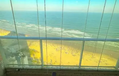 Apartamento com vista mar e 2 dormitórios à venda em praia grande!