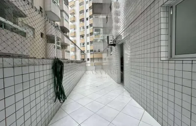 Apartamento com 2 dormitórios à venda, 82 m² por r$ 493.000,00 - vila guilhermina - praia grande/sp