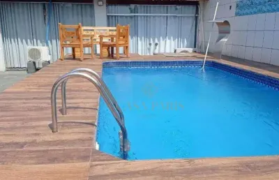 Casa com 3 dormitórios à venda, 360 m² por r$ 850.000,00 - tude bastos - praia grande/sp