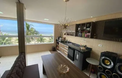 Apartamento com 3 dormitórios à venda, 127 m² por r$ 1.200.000,00 -  jardim real - praia grande/sp