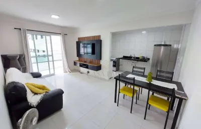 Apartamento com 2 dormitórios à venda, 80 m² por r$ 430.000,00 - caiçara - praia grande/sp