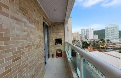 Apartamento com 2 quartos e vista mar no canto do forte!