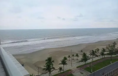 Apartamento novo com 2 quartos à venda com vista do mar em praia grande!