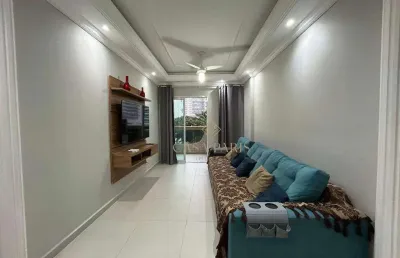 Apartamento com 2 dormitórios à venda, 87 m² por r$ 600.000,00 - ocian - praia grande/sp