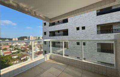 Apartamento novo com 2 quartos à venda no canto do forte em praia grande!