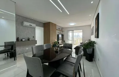 Apartamento com 3 quartos alto padrão à venda, 147 m² por r$ 1.600.000 - canto do forte - praia grande/sp