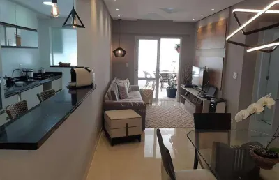 Apartamento com 2 quartos à venda, 92 m² por r$ 739.000 - aviação - praia grande/sp