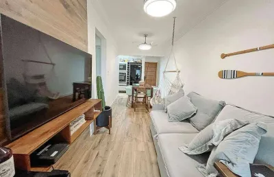 Apartamento com 2 dormitórios à venda, 60 m² por r$ 700.000,00 - ocian - praia grande/sp