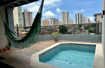 Sobrado à venda, 180 m² por r$ 1.300.000,00 - vila guilhermina - praia grande/sp