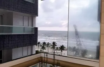 Apartamento com 2 dormitórios à venda, 75 m² por r$ 550.000,00 - caiçara - praia grande/sp