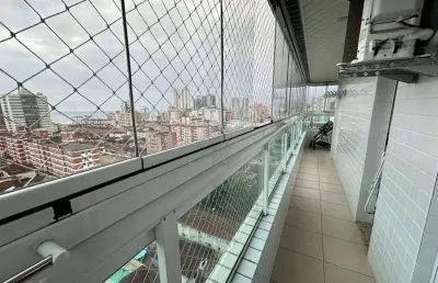 Apartamento com 2 dormitórios à venda, 88 m² por r$ 660.000,00 - canto do forte - praia grande/sp