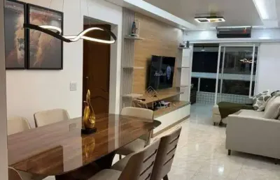 Apartamento com 3 quartos à venda, 105 m² por r$ 1.275.000 - canto do forte - praia grande/sp