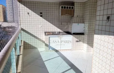 Apartamento com 2 quartos à venda, 86 m² por r$ 530.000 - aviação - praia grande/sp