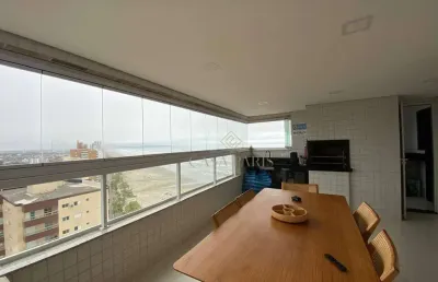 Apartamento com 3 dormitórios à venda, 118 m² por r$ 1.180.000,00 - caiçara - praia grande/sp