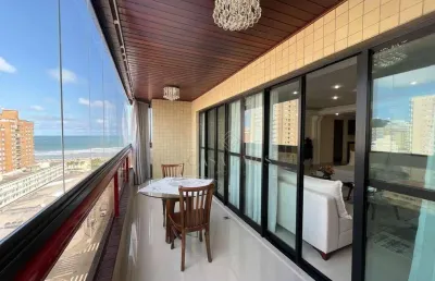 Cobertura à venda, 218 m² por r$ 1.450.000,00 - boqueirão - praia grande/sp