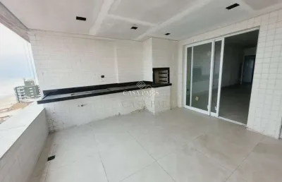 Apartamento com 3 dormitórios à venda, 145 m² por r$ 1.470.000,00 - caiçara - praia grande/sp