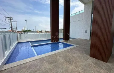 Apartamento com 2 quartos à venda, 76 m² por r$ 560.000 - mirim - praia grande/sp