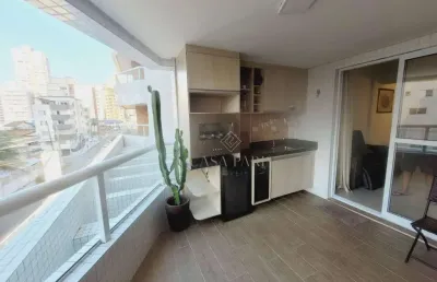 Apartamento com 2 quartos à venda, 110 m² por r$ 750.000 - aviação - praia grande/sp
