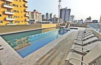 Apartamento com 1 quarto à venda, 42 m² por r$ 310.000 - aviação - praia grande/sp