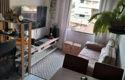 Apartamento com 1 quarto à venda, 44 m² por r$ 255.000 - tupi - praia grande/sp