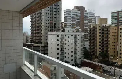 Apartamento com 1 dormitório à venda, 45 m² por r$ 432.000,00 - caiçara - praia grande/sp