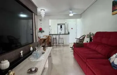 Apartamento com 2 dormitórios à venda, 70 m² por r$ 670.000,00 - caiçara - praia grande/sp