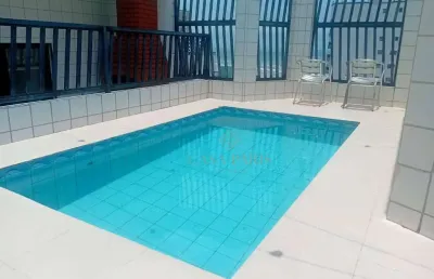 Cobertura com 2 dormitórios à venda, 155 m² por r$ 950.000,00 - ocian - praia grande/sp
