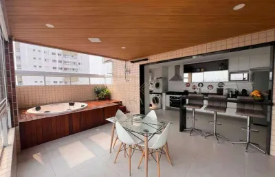 Apartamento duplex à venda, 130 m² por r$ 1.620.000,00 - vila guilhermina - praia grande/sp
