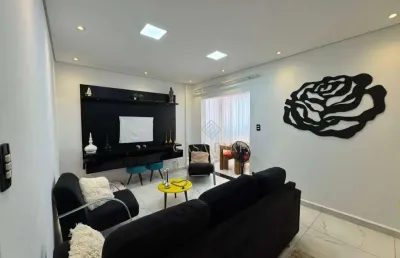 Apartamento com 2 dormitórios à venda, 65 m² por r$ 340.000,00 - caiçara - praia grande/sp