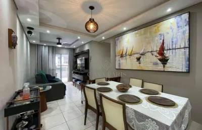 Apartamento à venda, 120 m² por r$ 690.000,00 - canto do forte - praia grande/sp