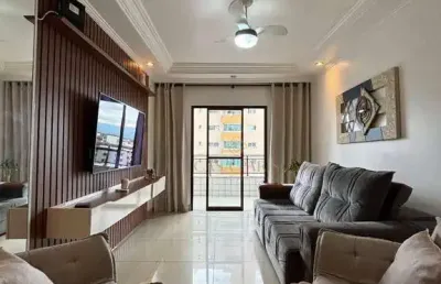 Apartamento com 2 dormitórios à venda, 80 m² por r$ 590.000,00 - tupi - praia grande/sp
