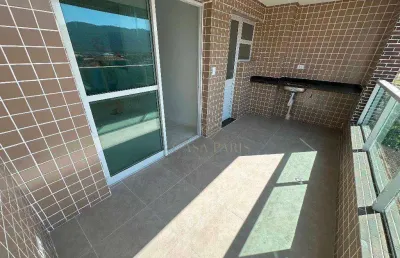 Apartamento com 2 dormitórios à venda, 82 m² por r$ 480.000,00 -  jardim real - praia grande/sp