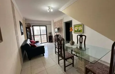 Cobertura com 3 dormitórios à venda, 130 m² por r$ 535.000,00 - ocian - praia grande/sp