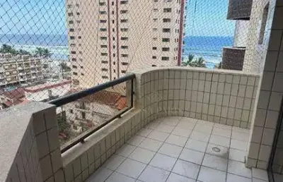 Apartamento com 2 dormitórios à venda, 92 m² por r$ 465.000,00 - caiçara - praia grande/sp