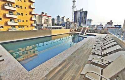 Apartamento com 1 dormitório à venda, 42 m² por r$ 320.000,00 - aviação - praia grande/sp