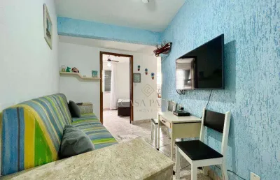 Apartamento à venda, 35 m² por r$ 230.000,00 - boqueirão - praia grande/sp