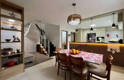 Sobrado à venda, 102 m² por r$ 905.000,00 - vila guilhermina - praia grande/sp