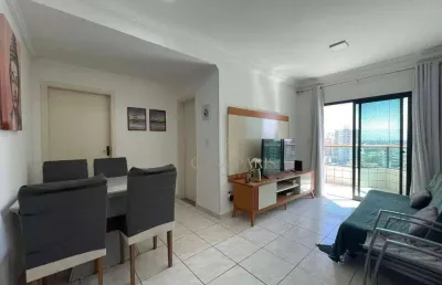 Apartamento com 1 dormitório à venda, 57 m² por r$ 320.000,00 - aviação - praia grande/sp